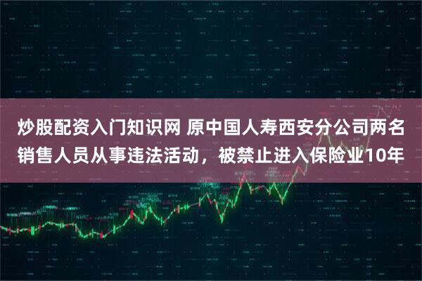 炒股配资入门知识网 原中国人寿西安分公司两名销售人员从事违法活动，被禁止进入保险业10年